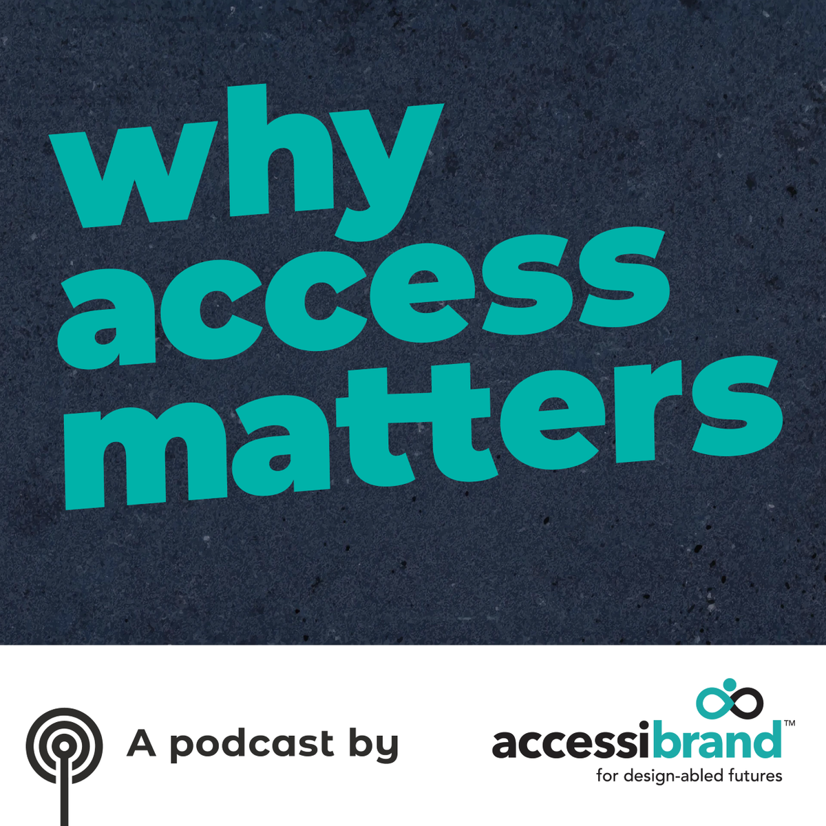 Why Access Matters Podcast logo.